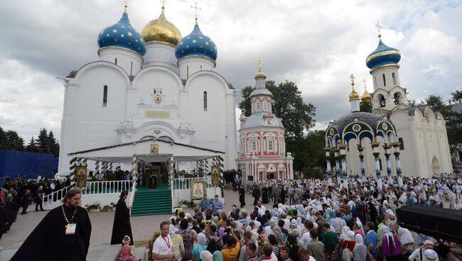 Торжества, посвященные 700-летию со дня рождения преподобного Сергия Радонежского