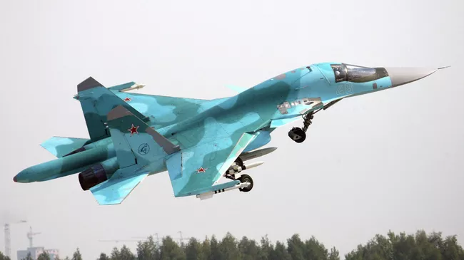 Истребитель-бомбардировщик Су-34