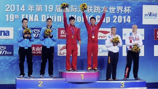 Кубок мира по прыжкам в воду в Шанхае