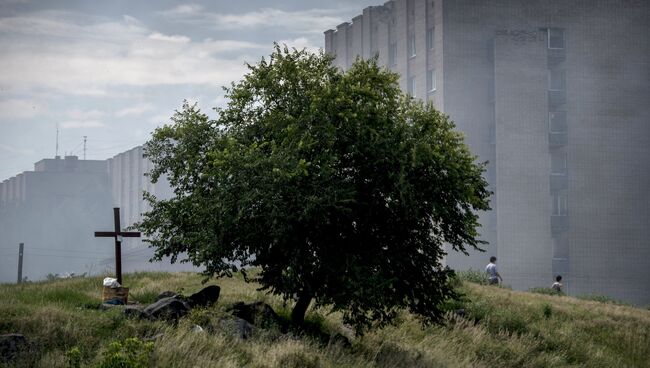 Ситуация в Луганске. Архивное фото