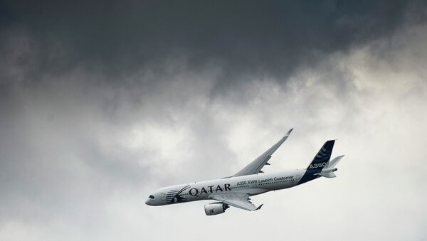 Самолет Qatar Airways. Архивное фото