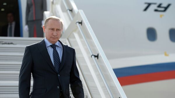 Рабочая поездка Владимира Путина. Архивное фото
