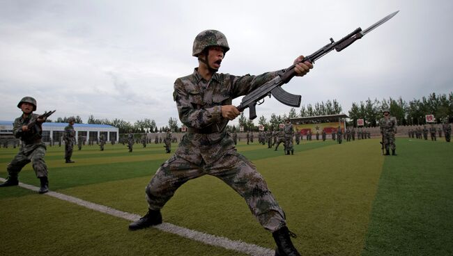 Китайские военные. Архивное фото