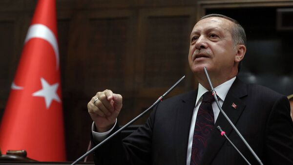 Президент Турции Тайип Эрдоган. Архивное фото.