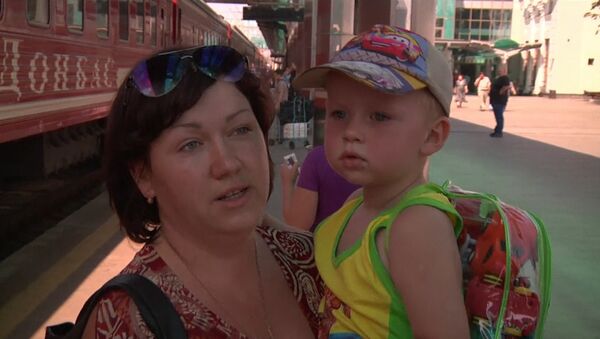 Дети боятся – жительница Донецка объяснила, почему ее семья покинула город