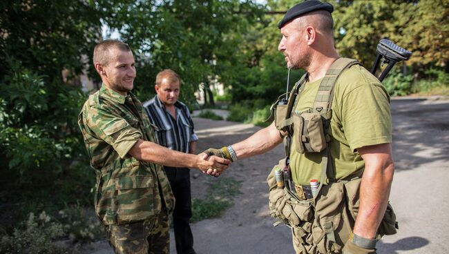 Украинский солдат Сергей Кузьменко. Архивное фото