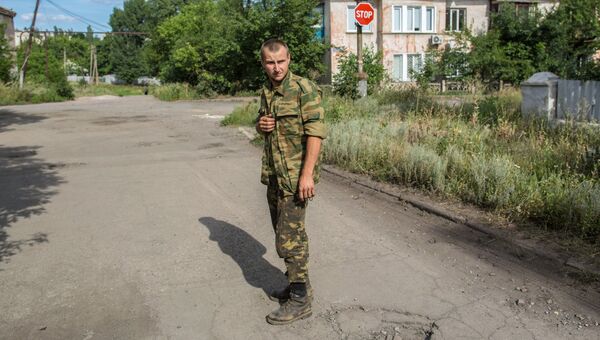 Украинский солдат Сергей Кузьменко
