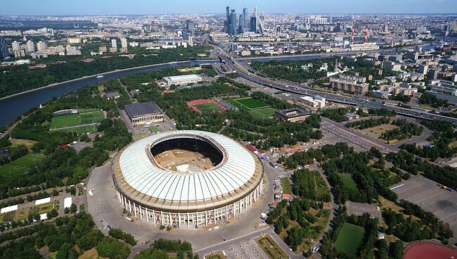 Большая спортивная арена Лужники. Архивное фото