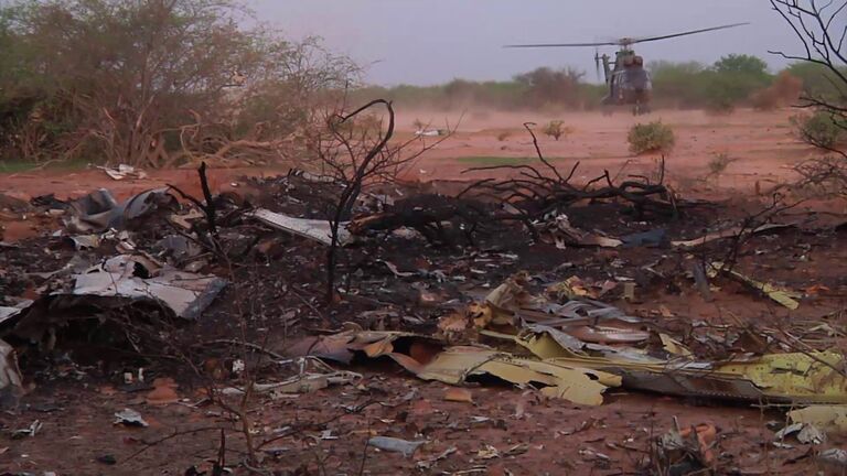 Обломки самолета компании Air Algerie в Мали