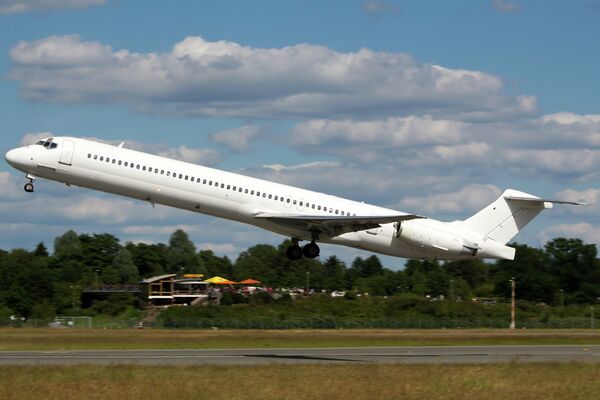 Как утверждает агентство Reuters, это тот самый самолет, который разбился 24 июля в Мали. Фото сделано 15 июня в аэропорту Гамбурга