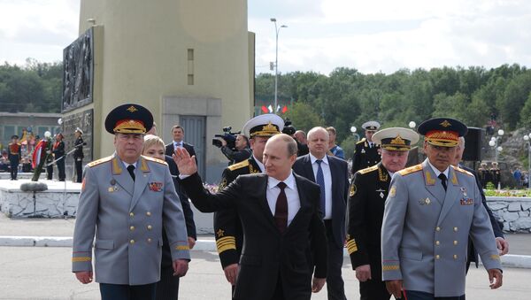 Рабочая поездка Владимира Путина в Североморск