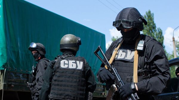 Сотрудники Службы Безопасности Украины. Архивное фото