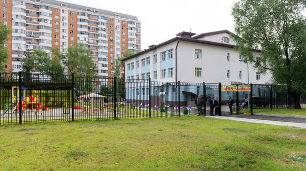 Посещение дошкольного отделения средней школы № 1474 (здание нового детского сада в районе Ховрино)