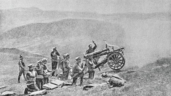 Русская горная артиллерия на Кавказском фронте