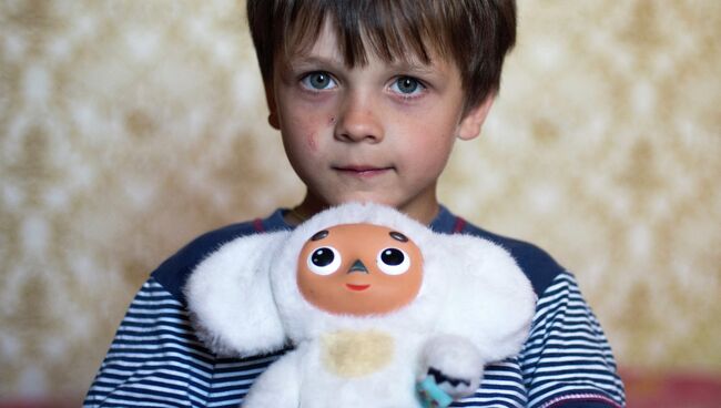 Семья беженцев из Луганской области Семья беженцев из Луганской области