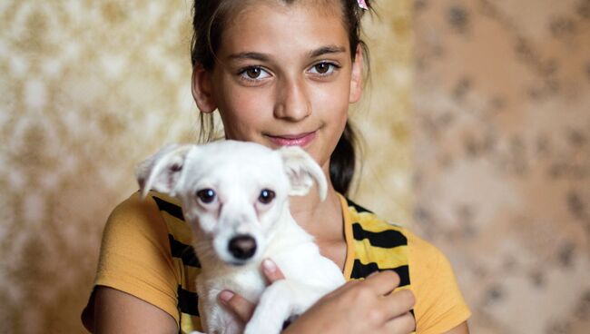 Семья беженцев из Луганской области Семья беженцев из Луганской области