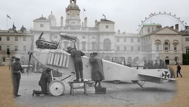 Фотоколлаж к 100-летию начала Первой мировой войны