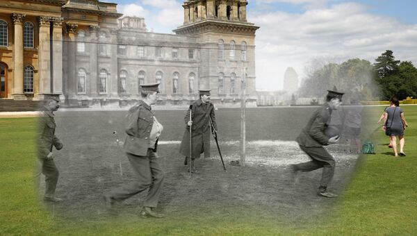 Фотоколлаж к 100-летию начала Первой мировой войны