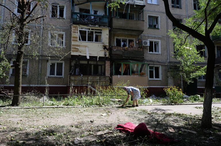 Ситуация в Горловке Донецкой области