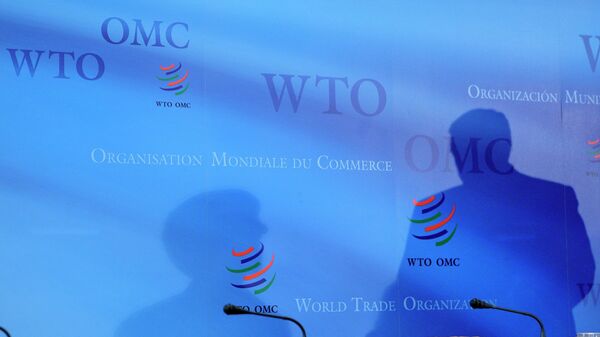 Штаб-квартира Всемирной Торговой Организации в Женеве, Швейцария. Архивное фото