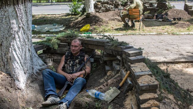 Ситуация в Донецкой области. Архивное фото