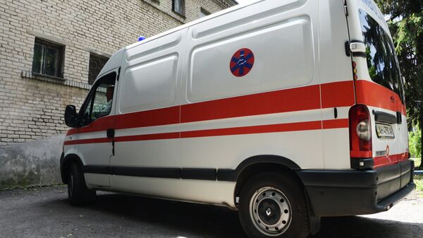 Автомобиль скорой помощи на Украине. Архивное фото