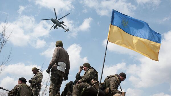 Солдаты украинской армии, архивное фото