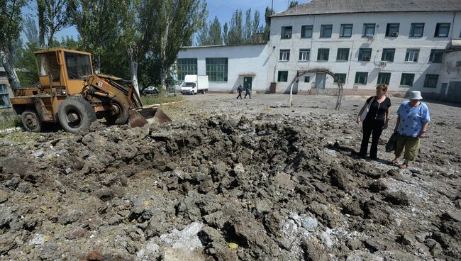 Ситуация в Горловке Донецкой области