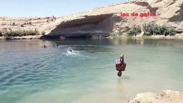 Мистическое озеро в Тунисе