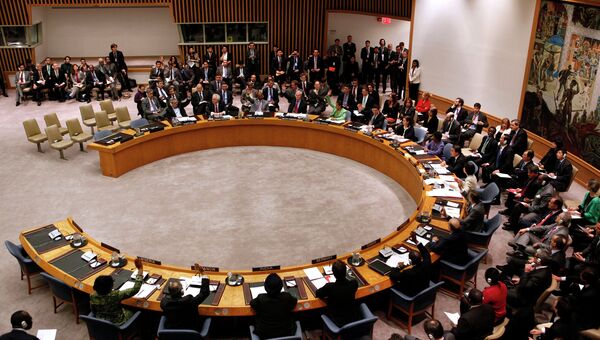 Заседание ООН