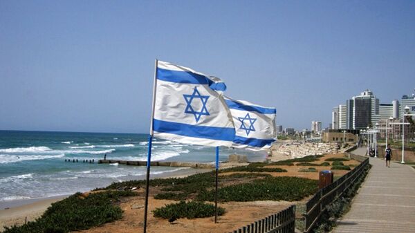 Флаги Израиля. Архивное фото