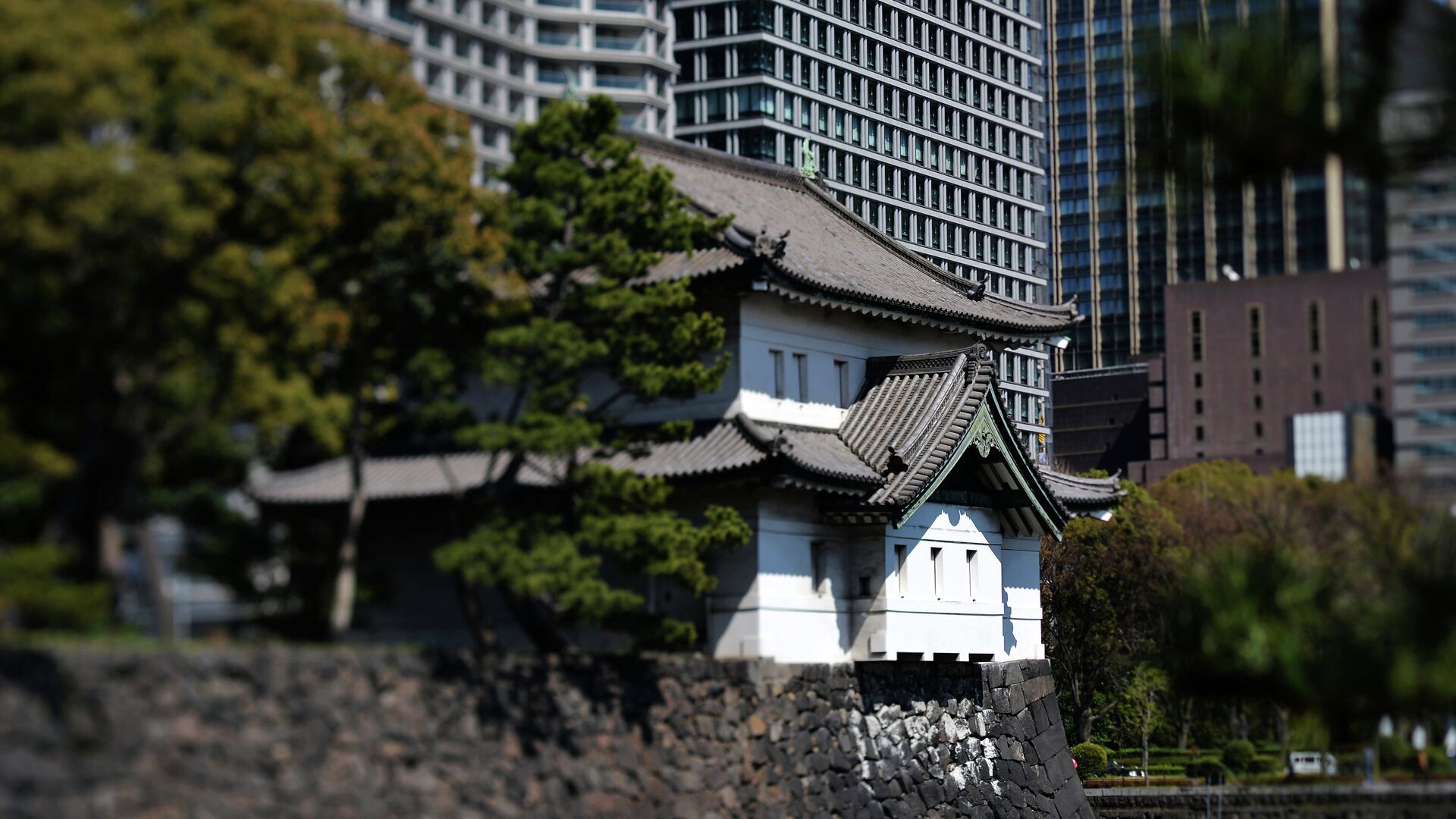 Комплекс зданий Императорского дворца в городе Токио - РИА Новости, 1920, 15.10.2025