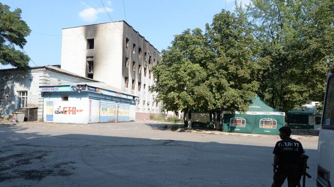 Ситуация в Шахтерске Донецкой области