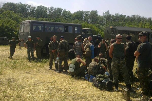 Украинские военнослужащие в Ростовской области