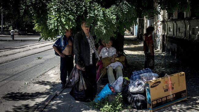 Ситуация в Луганске. Архивное фото