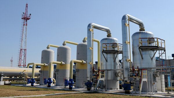 Отделение управления переработки газа на Украине