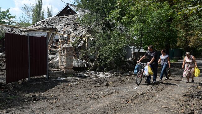 Ситуация в Донецкой области. Архивное фото