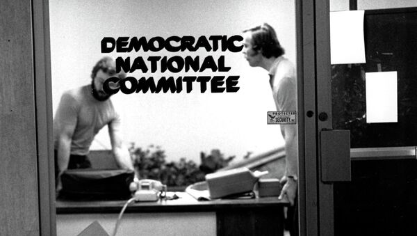 Штаб-квартира Демократической партии в отеле Уотергейт (Watergate) в Вашингтоне, архивное фото.