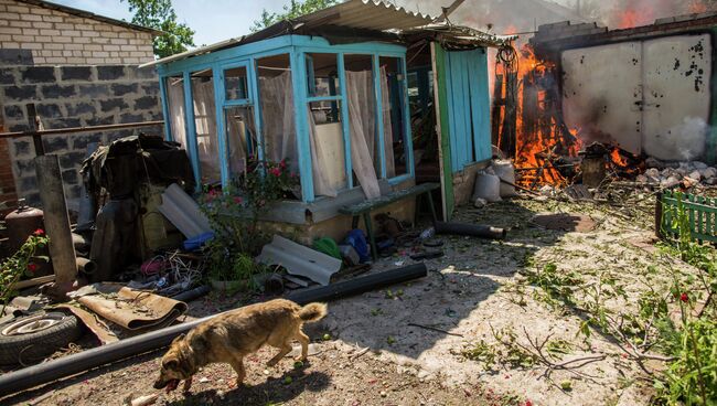 Ситуация в Донецкой области. Архивное фото