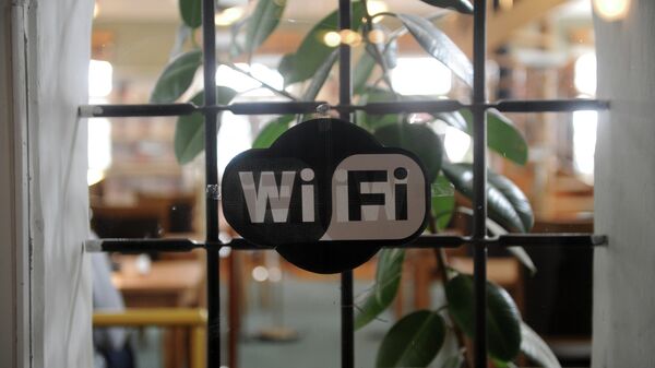 Знак wi-fi. Архивное фото