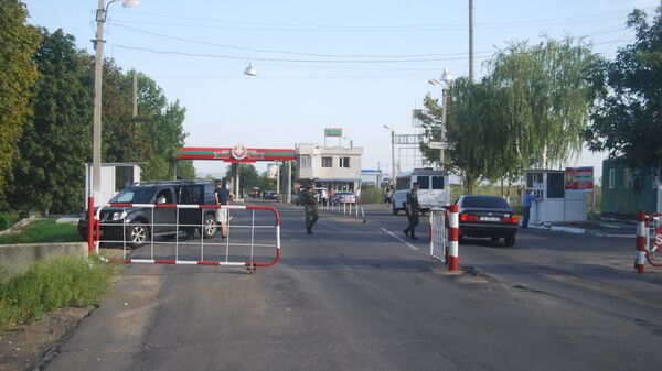 КПП на границе Украины и Молдавии. Архивное фото