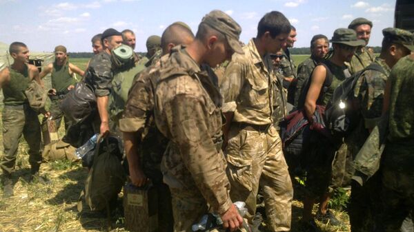Украинские военнослужащие в Ростовской области