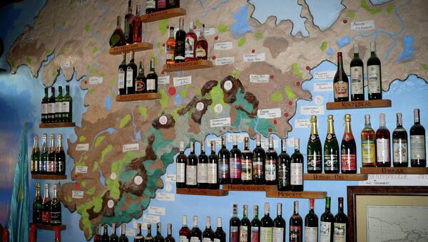 Музей крымского виноделия грот Седьмое небо. Архивное фото