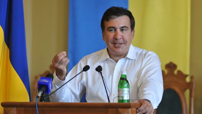Бывший президент Грузии Михаил Саакашвили. Архивное фото
