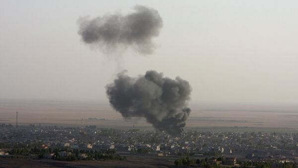 Удар ВВС США по Ираку. Архивное фото