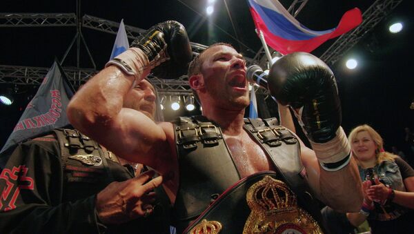 Боксерское шоу Бой в Севастополе
