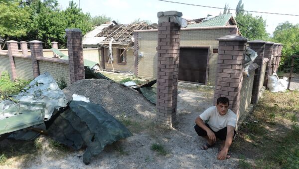 Разрушения в городе Горловка Донецкой области, Архивное фото