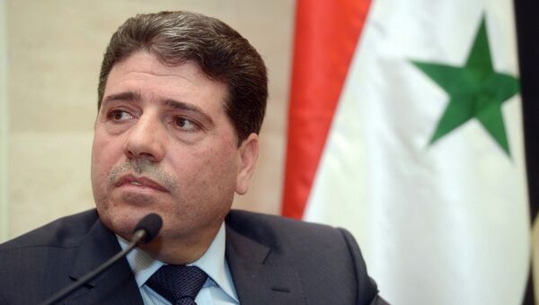 Пемьер-министр Сирии Ваэль Надер аль-Халки. Архивное фото