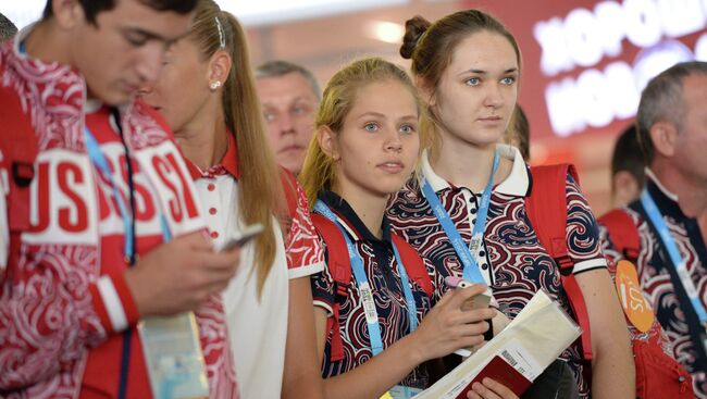 Российские тхэквондистки Татьяна Кудашова и Юлия Турутина. Архивное фото