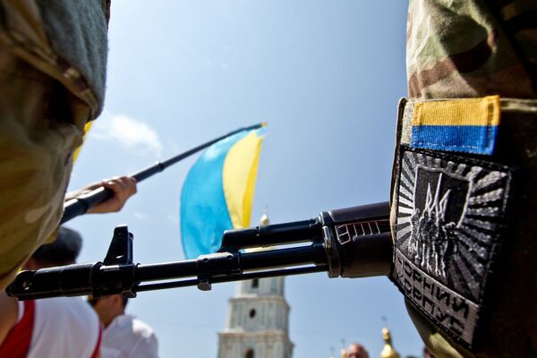 Одна из официальных нашивок батальона Азов Одна из официальных нашивок батальона Азов